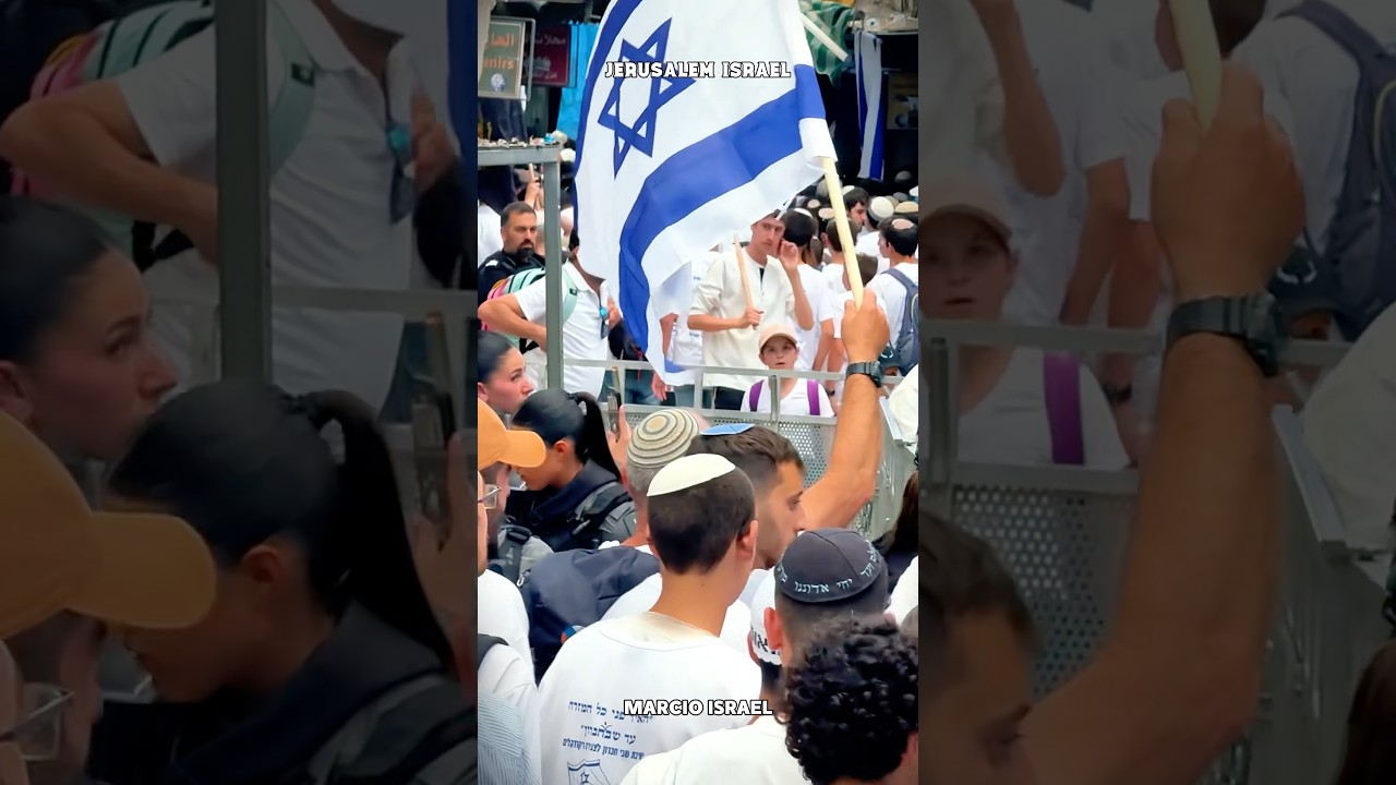 A Beautiful Celebration in Jerusalem, Safely Supported by the Israel Police❤️🇮🇱 
