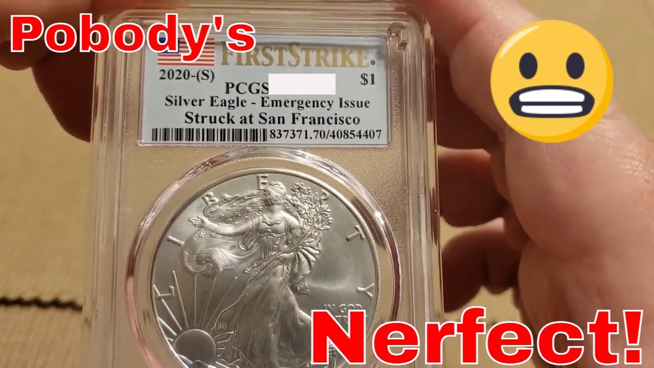 Coin Grading Company Mistakes. PCGS is Only Human! Nobody's Perfect. 2020 S Silver Eagle Coin Snobz