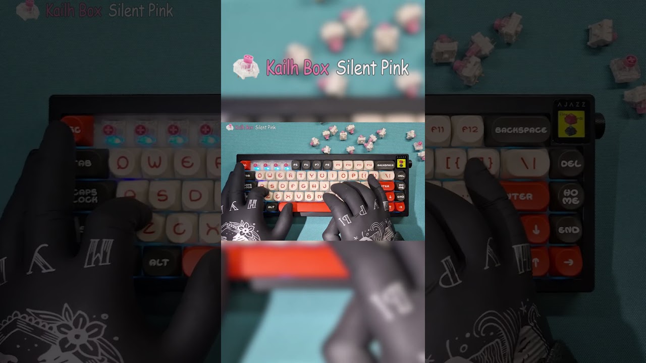 Kailh Box Silent Pink Линейные свичи 1