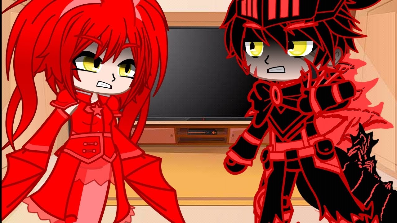 Red bluster and Godzilla react to The Red Bluster vs Godzilla EPIC BATTLE
