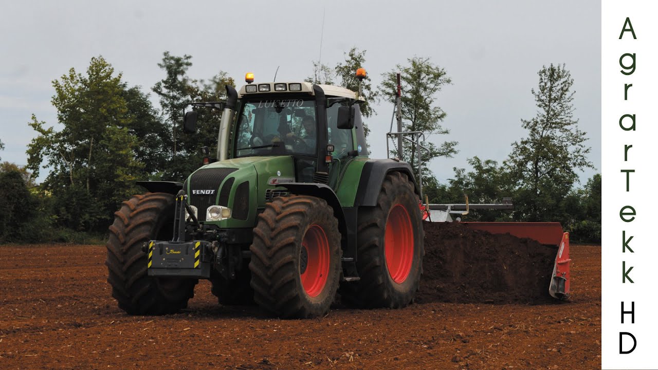 Fendt Favorit 926 Vario + Rossetto LGL 5,5mt - Ground Leveling 2015