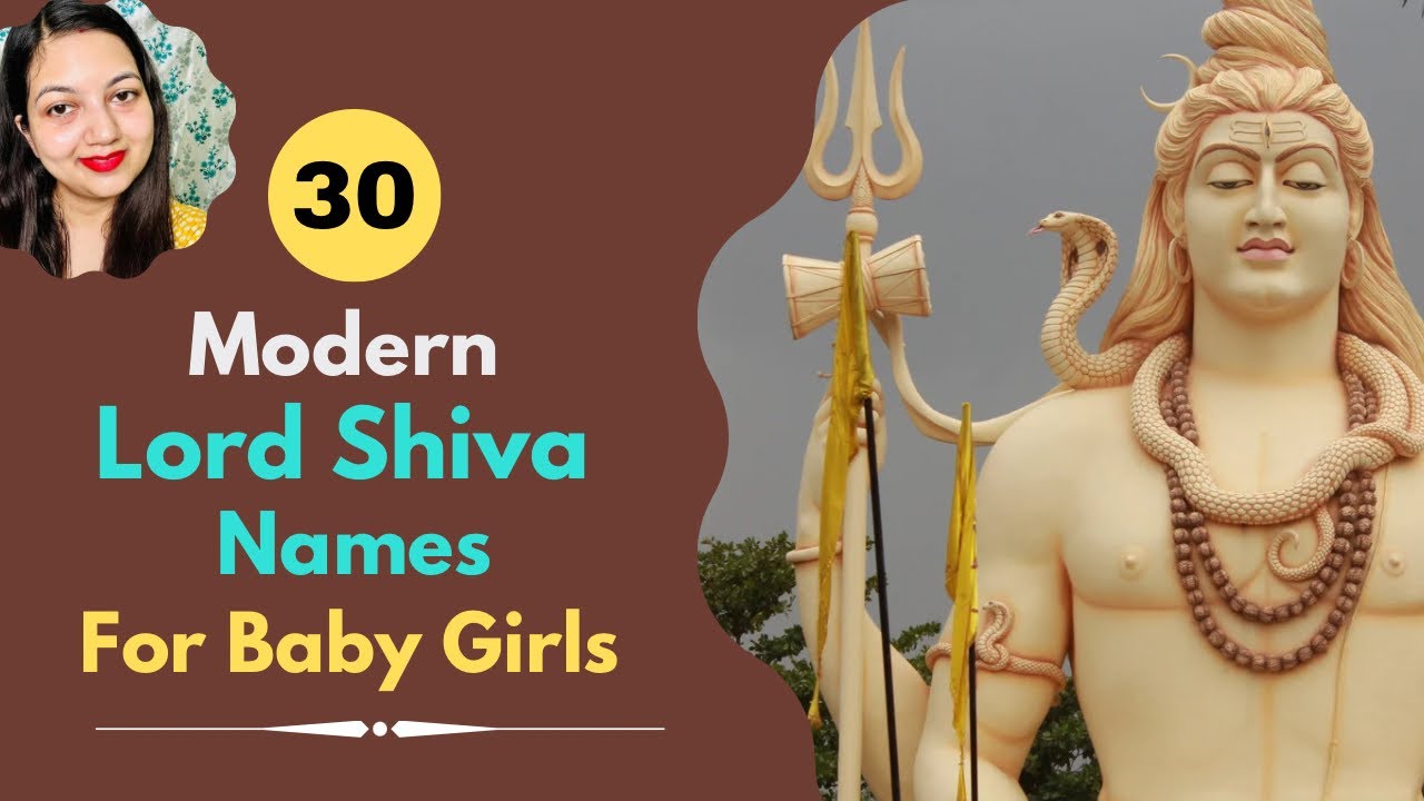 Lord Shiva Names For Baby Girls | Top 30 Hindu Girls Name Inspired By Lord Shiva