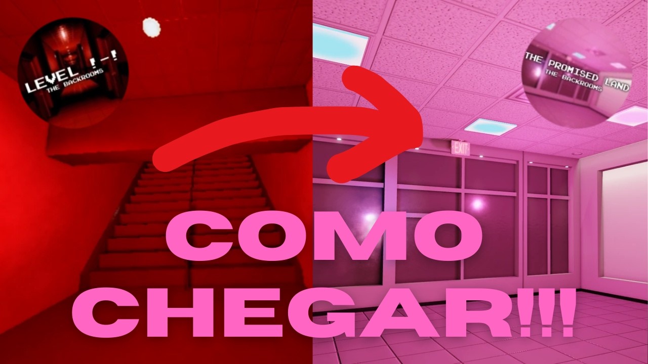 Como chegar na terra prometida no The backrooms REDACTED