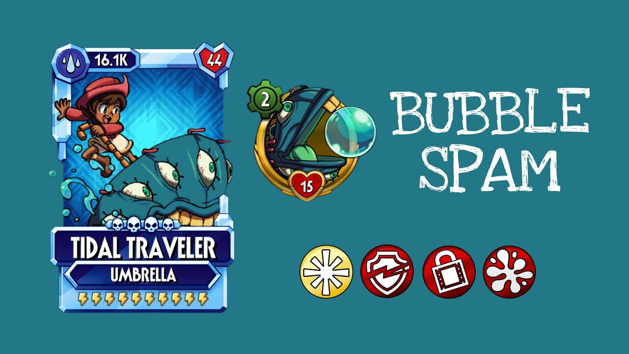 TIDAL TRAVELER Umbrella showcase, skullgirls mobile