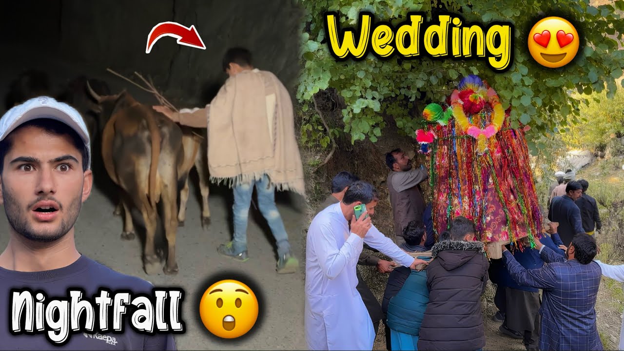 Unexpected Wedding & Night Adventure 😲 | Father’s Return with Livestock | ShowBoo in Neelum Valley