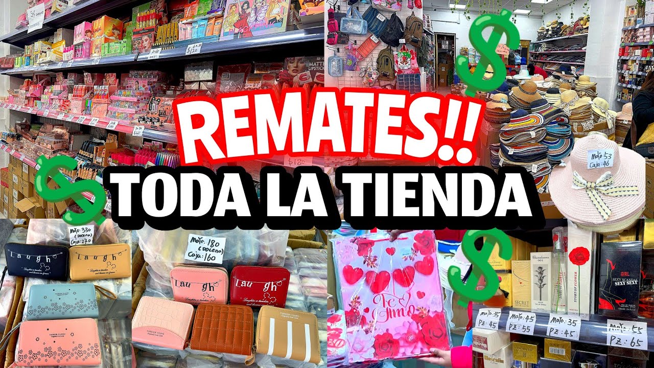 REMATES de TEMPORADA en TODA LA TIENDA 😵 Carteras de $15 pesos | Detalles para 14 de Febrero 