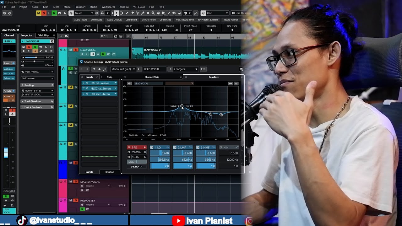 CARA SUPAYA HASIL MIXING JADI LEBIH PROFESIONAL - RAHASIA MIXING PROFESIONAL | #IvanStudioWebcam