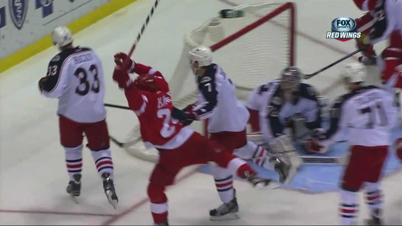 02/22/2013 - Damien Brunner's Goal vs. Columbus Blue Jackets