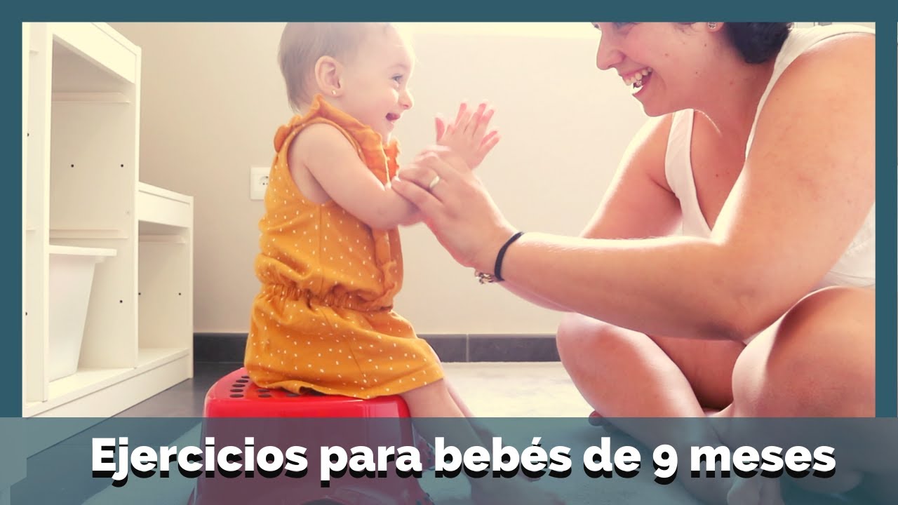 Estimulación temprana bebés 9 meses🌟