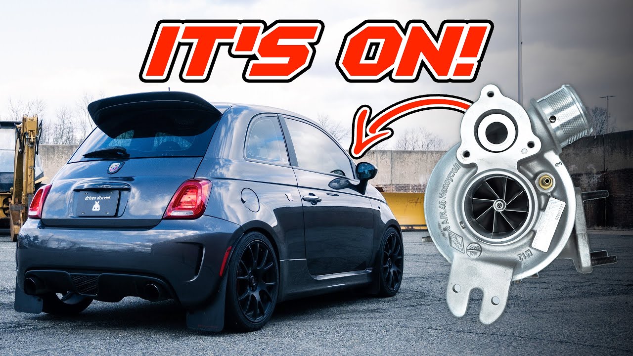 New BIG Turbo Abarth 500! How Does It Feel?