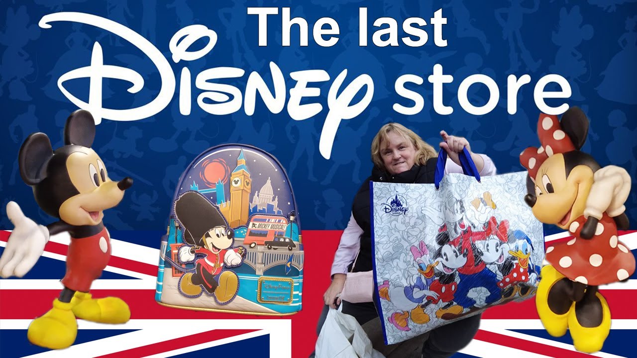 Visiting the DISNEY STORE in London's busiest shopping street