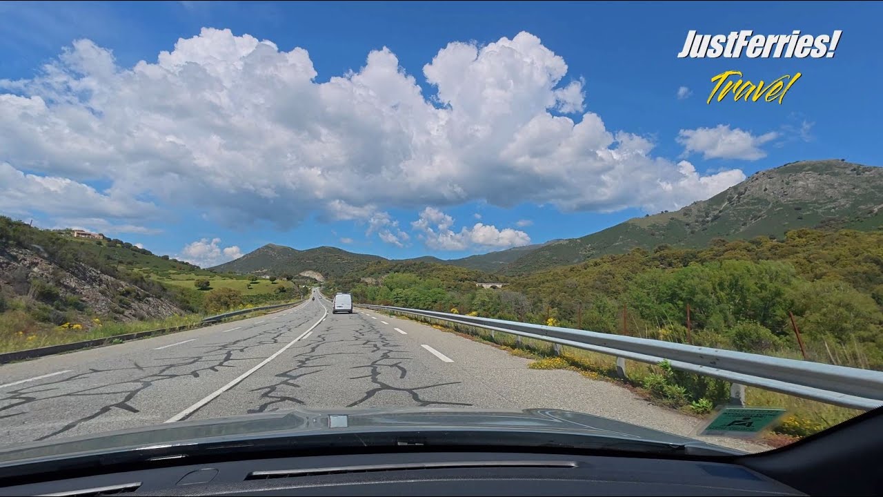 Exploring Corsica [Corse]: Real-Time Scenic Drive from Bocognano to Ponte Leccia