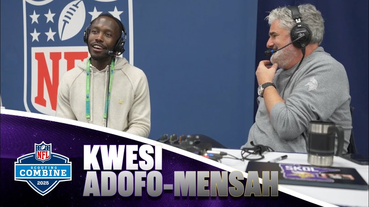 Kwesi Adofo-Mensah Talks 2024 Season, Approach to Free Agency & Draft, J.J. McCarthy's Best Traits