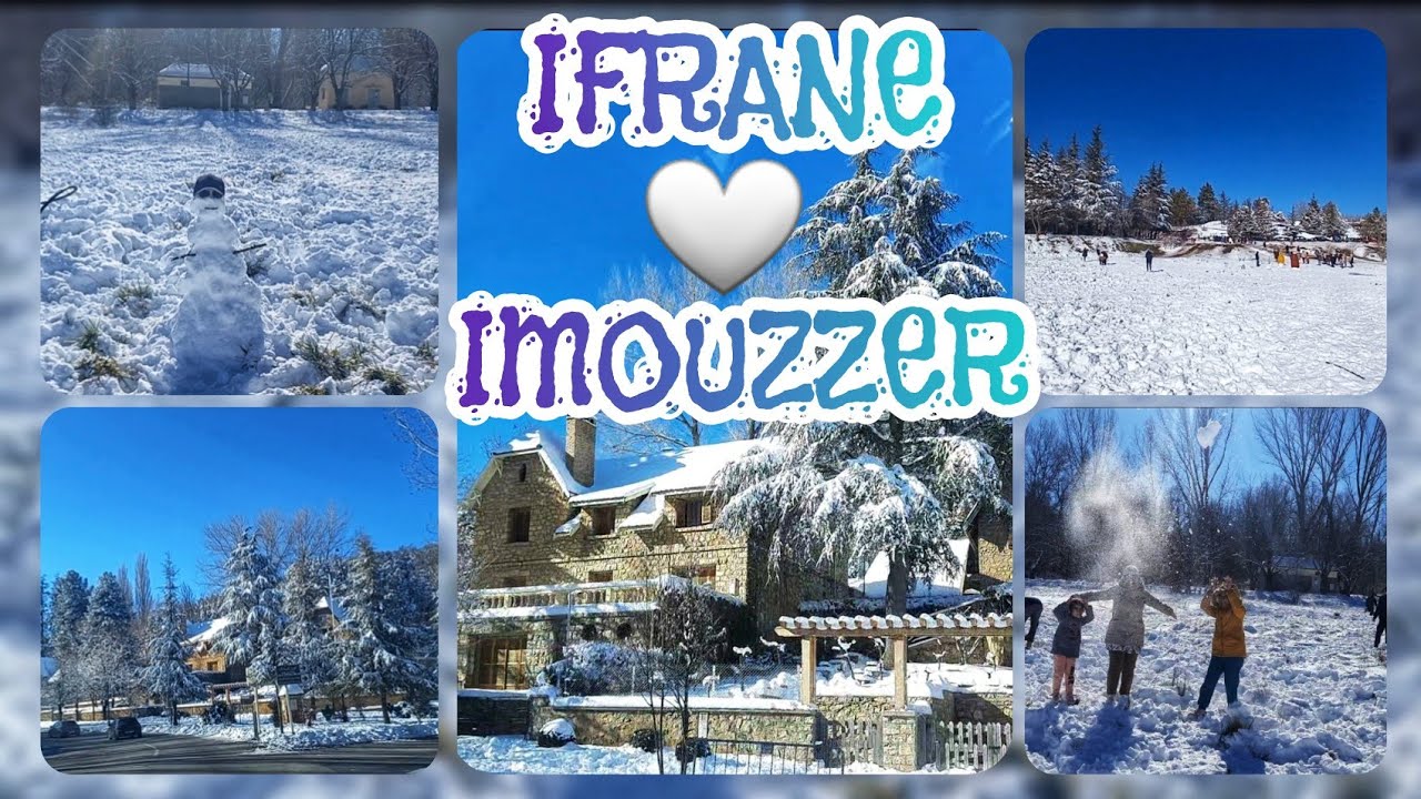 جولة ساحرة إلى مدينة إفران💎Ifrane مرورا بمدينة إيموزار كندر💎Imouzzer مدن مغربية بنكهة أوروبية🤍☃️❄