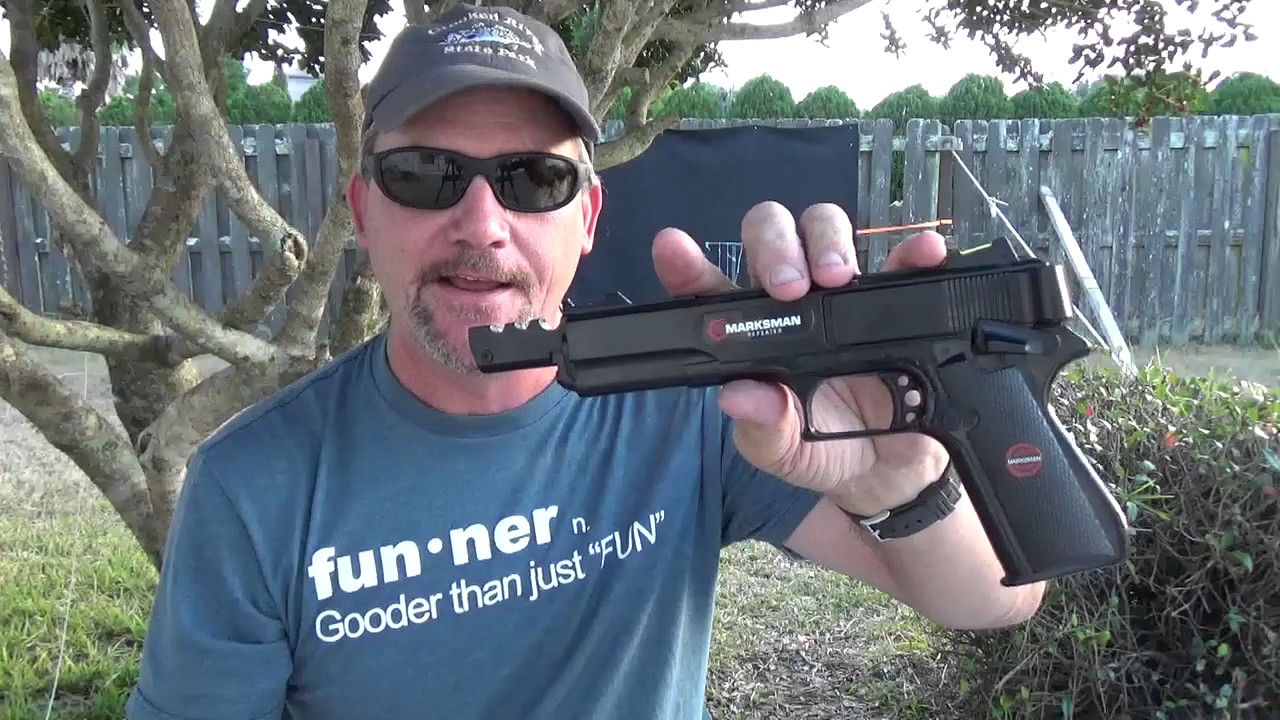 CROSMAN MARKSMAN SERIES BB PISTOLS PLUS NEW SUPRISE