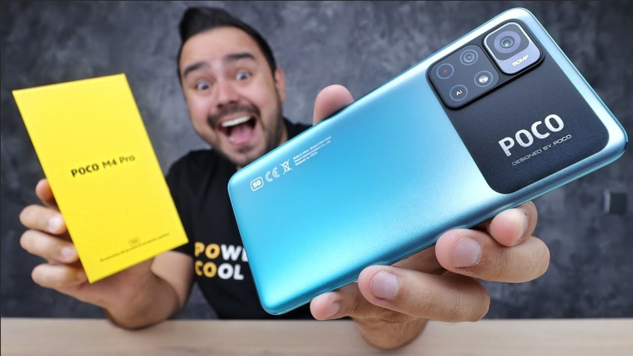 POCO M4 PRO já tá NA MÃO ! Unboxing EXCLUSIVO BRASIL 😍