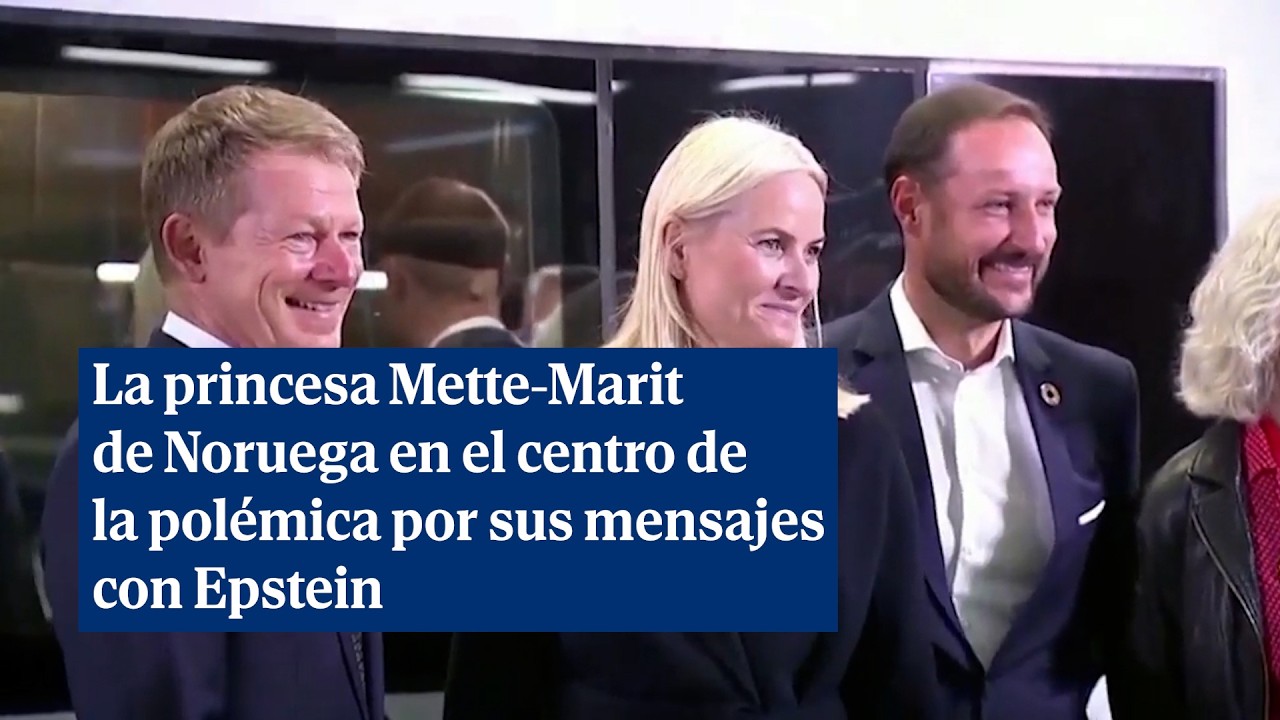 La princesa Mette-Marit de Noruega en el centro de la pol&eacute;mica por el ped&oacute;filo Epstein