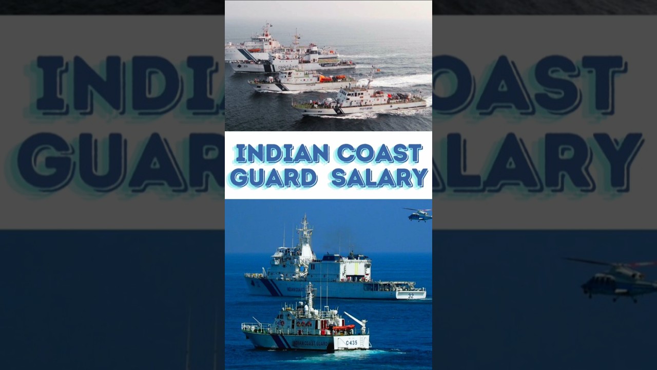 indian coast guard salary#icg#salary#trending