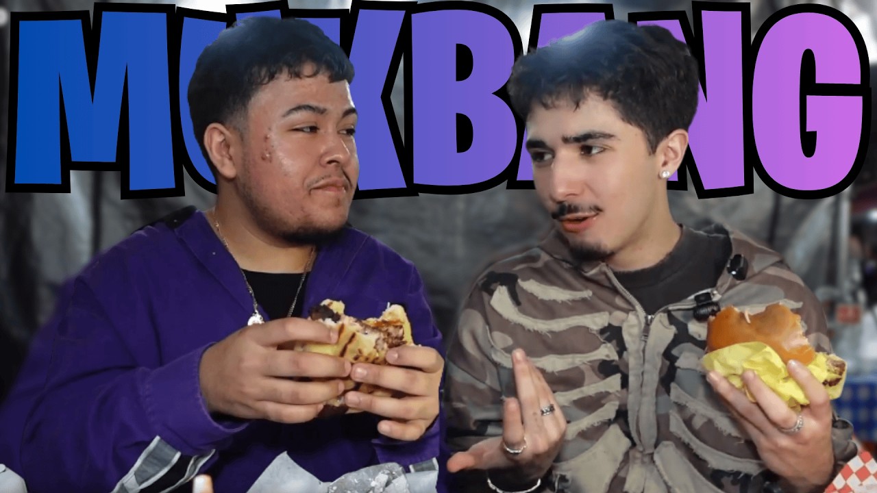 BENJY CHAVEZ and DIEGO ARRIAGA MUKBANG | LA night market