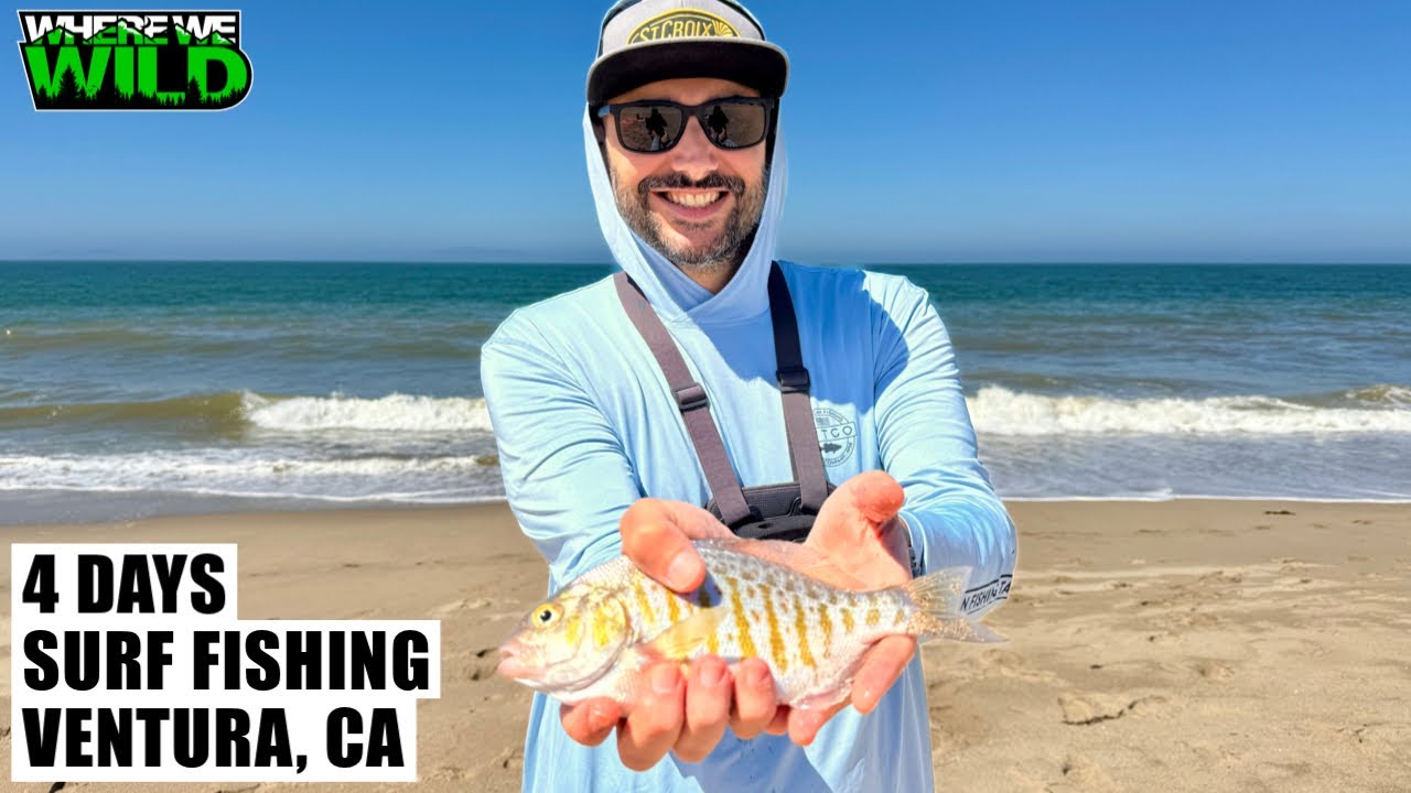 4 DAYS SURF FISHING - Ventura, California