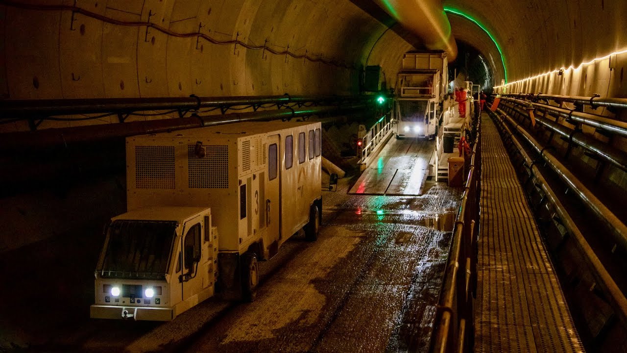 Inside HS2's longest tunnel