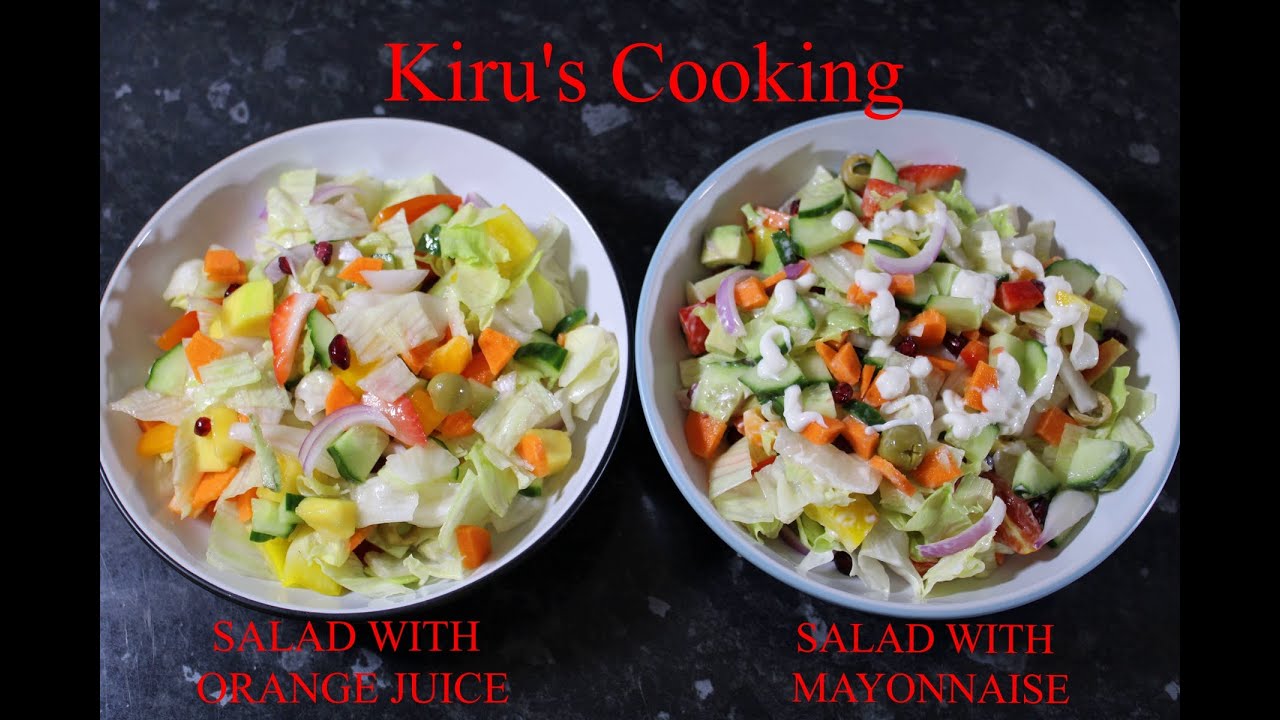 How To Make Healthy Salad / mixed vegetable salad #healthy #sweet #breakfast #dinner