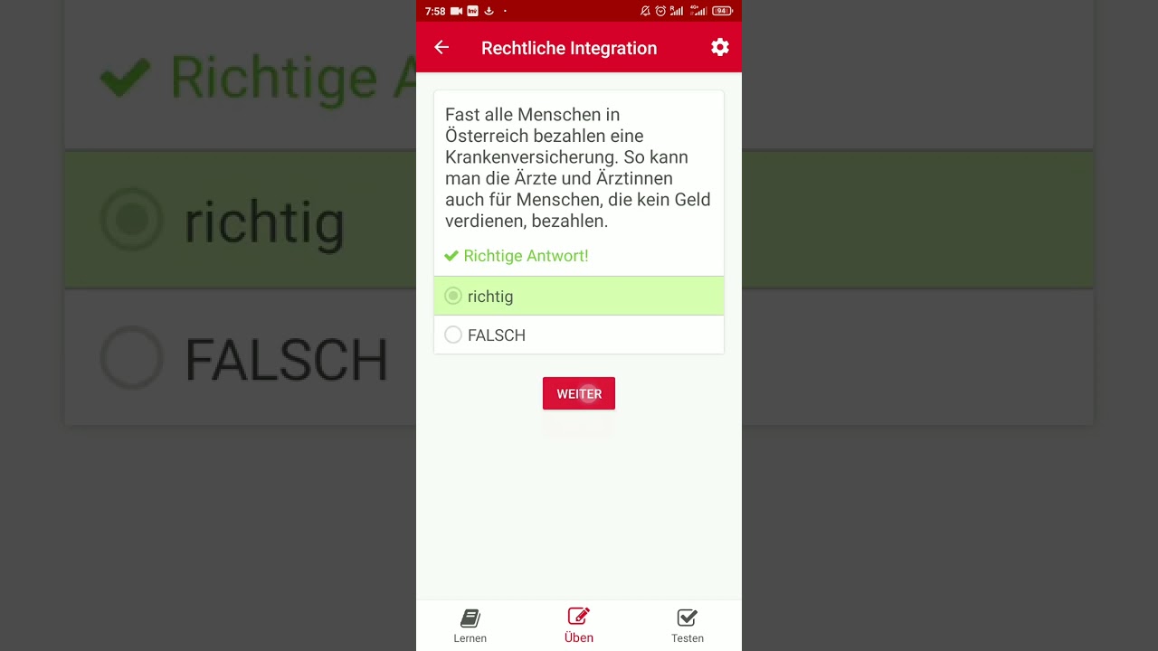 ÖlF B1 Prüfungsvorbereitung - Werte und Orientierung - 5. Richtliche Integration