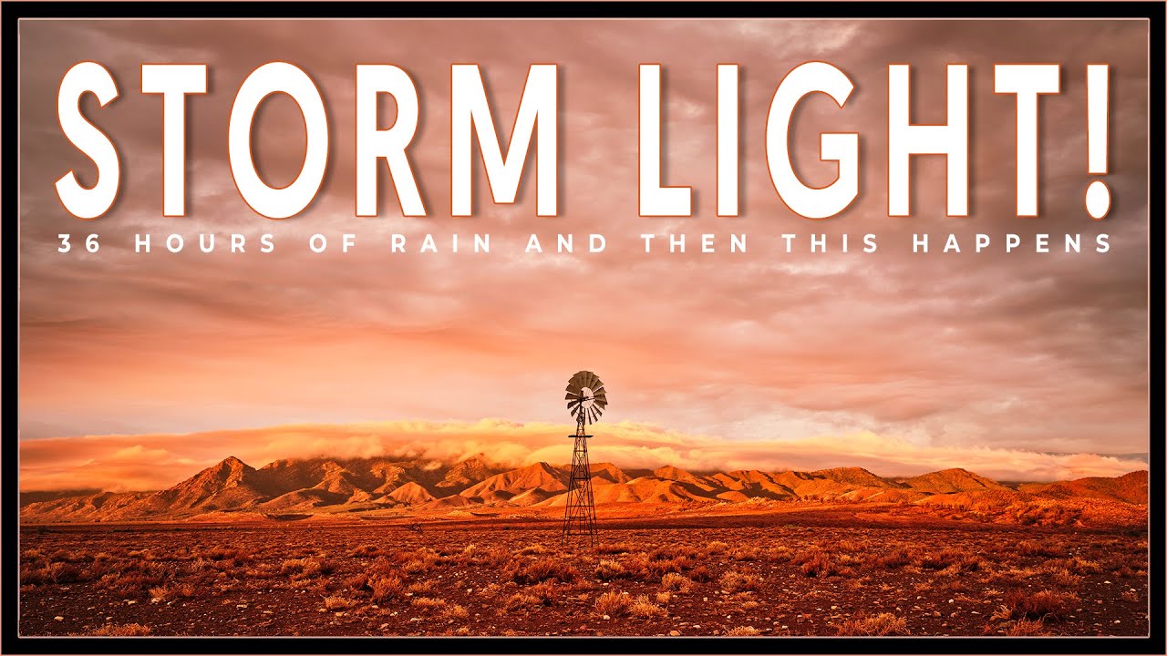 LANDSCAPE photography | STORM'S End: EPIC light in the Flinders Ranges
