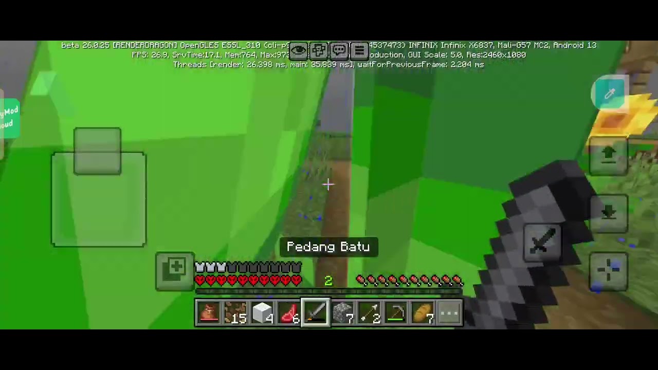 main Minecraft hardcore tapi gagal bertahan hidup 