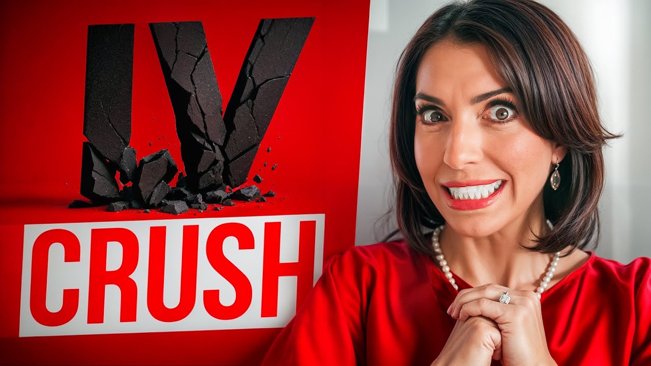 MAKE THOUSANDS MORE TRADING OPTIONS BY UNDERSTANDING IV CRUSH!