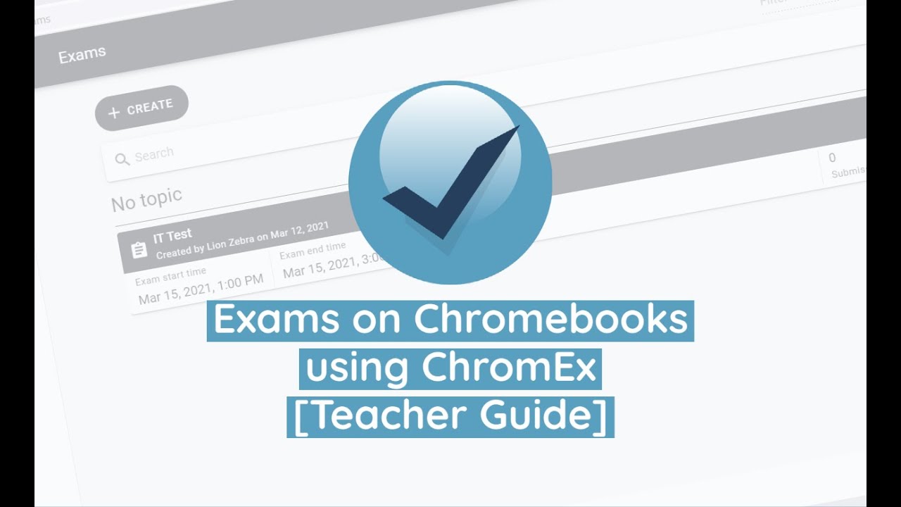 Set up exams on Chromebooks using Trelson Assessment [Teacher guide]