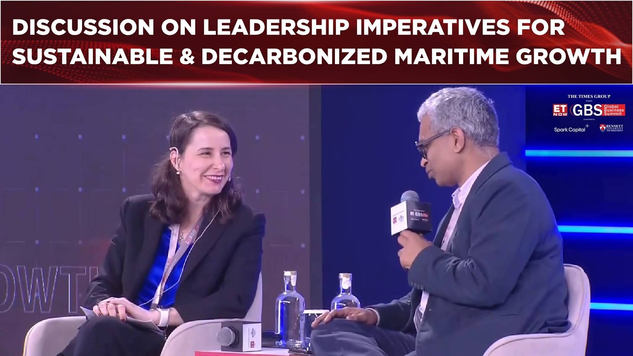 WATCH Deep Dive Discussion On Leadership Imperatives For Sustainable & Decarbonized Maritime Growth