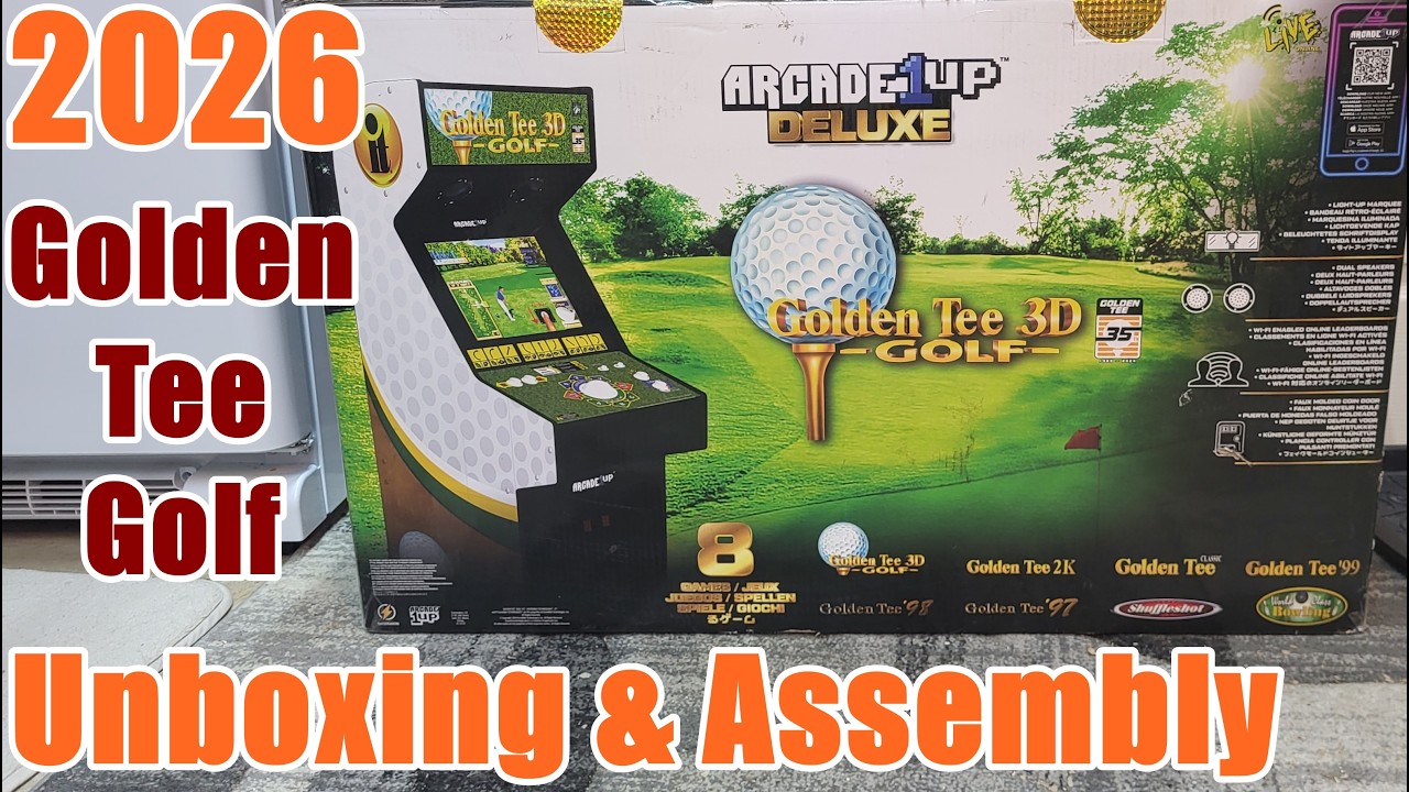 2026 Golden Tee Golf Arcade Machine