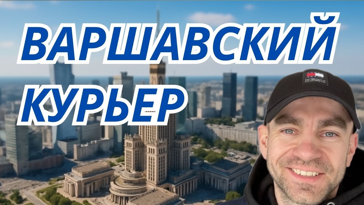 Работаю курьером в Варшаве весной. Сколько заработал за день.