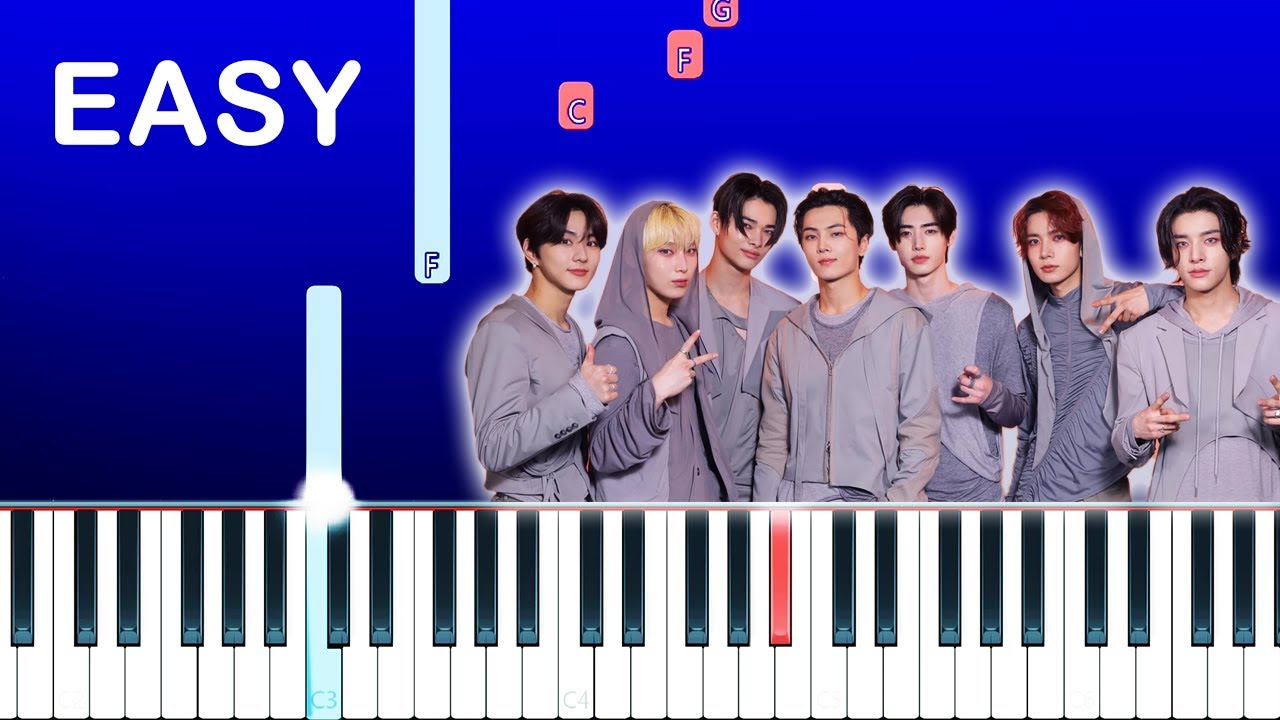 ENHYPEN (엔하이픈) &ndash; Fatal Trouble (Easy Beginner Piano Tutorial)