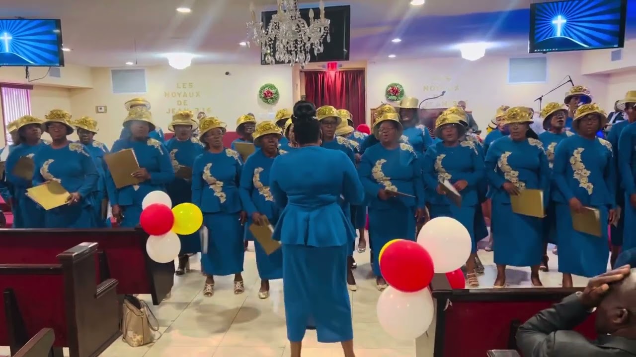 Dames de Jn3:16 : Wi mwen deside pou m kenbe rob Jesus sous la baguette maestro Rosemie Dubois