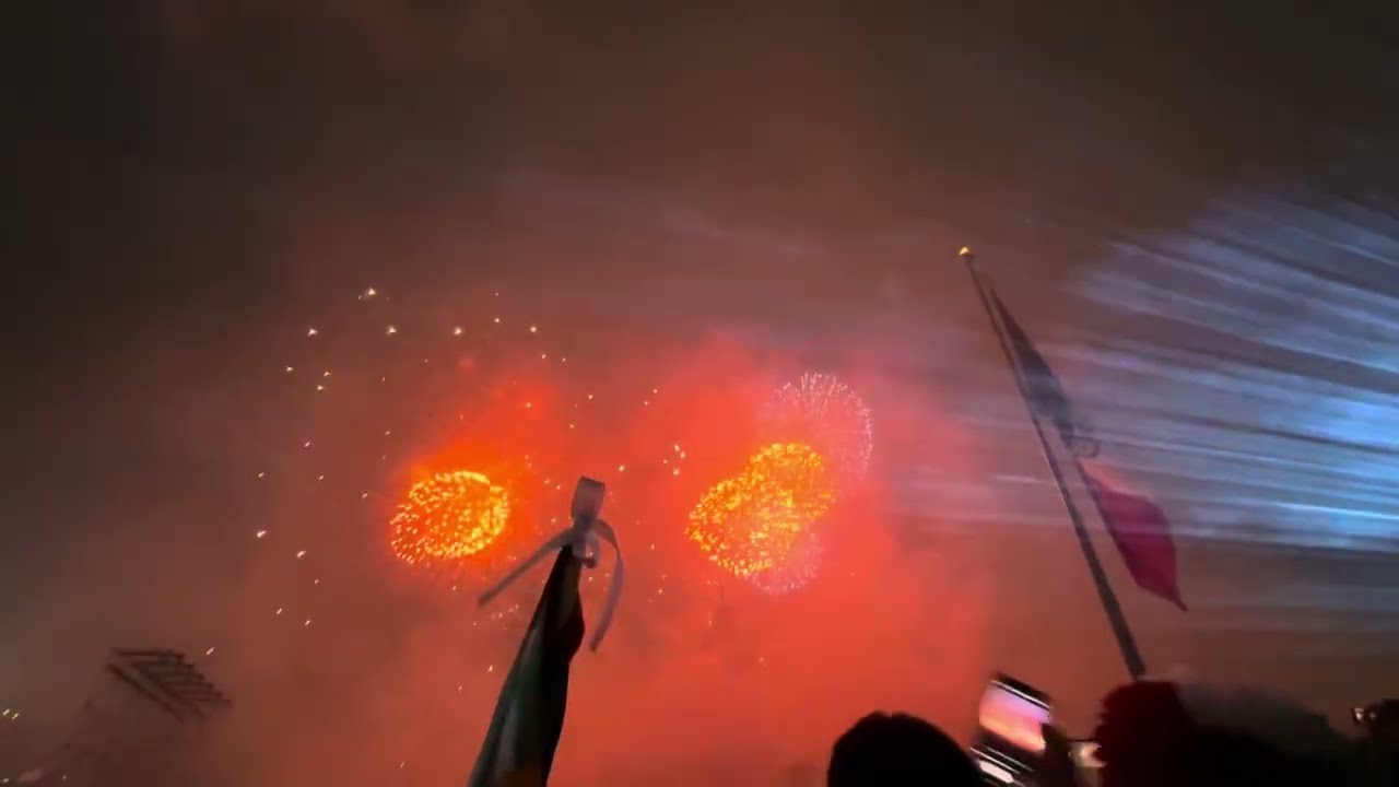 Mexico's Independence Day Fireworks | Mexico City 2024