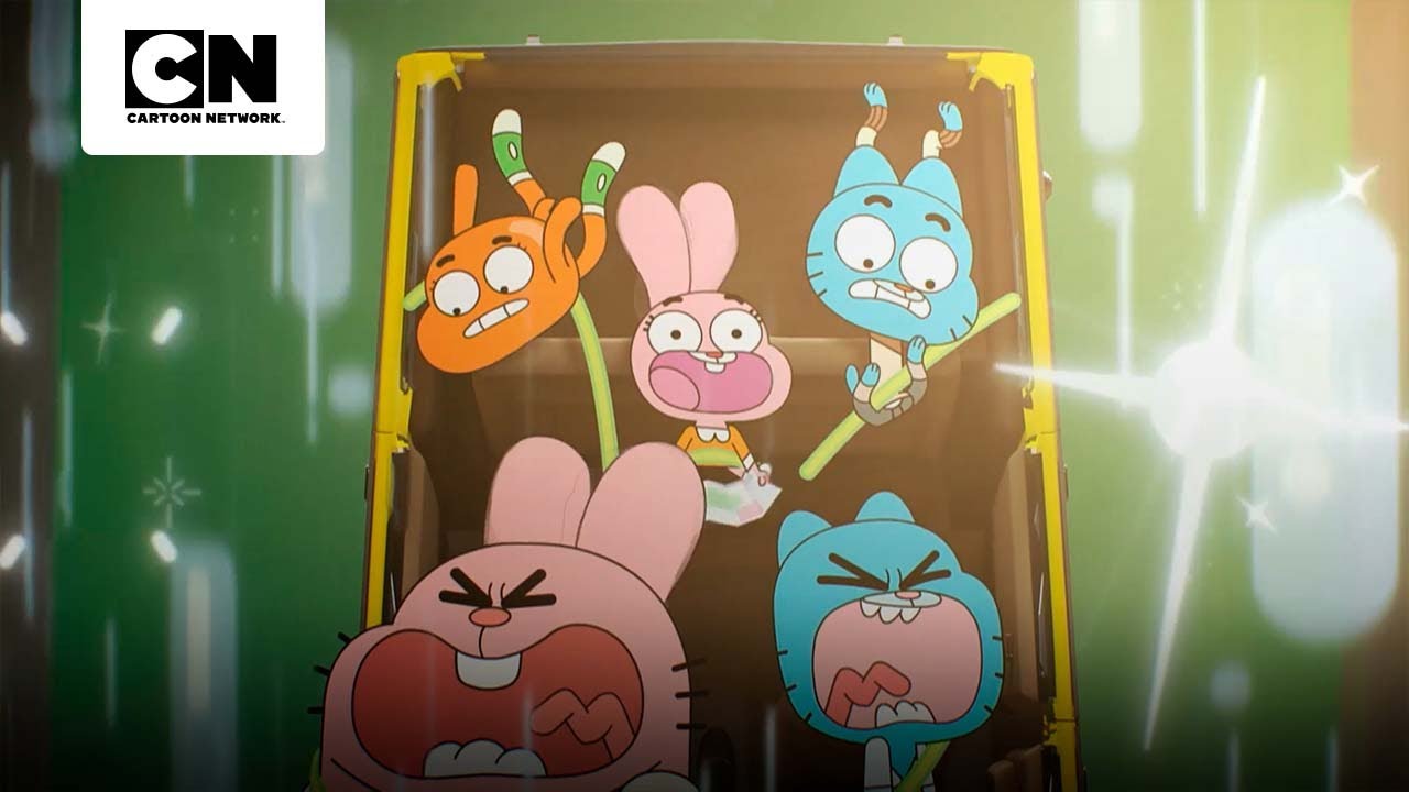 UNA CAÓTICA LLEGADA A UN PARQUE DIVERSIONES | EL MARAVILLOSAMENTE EXTRAÑO MUNDO DE GUMBALL | CN