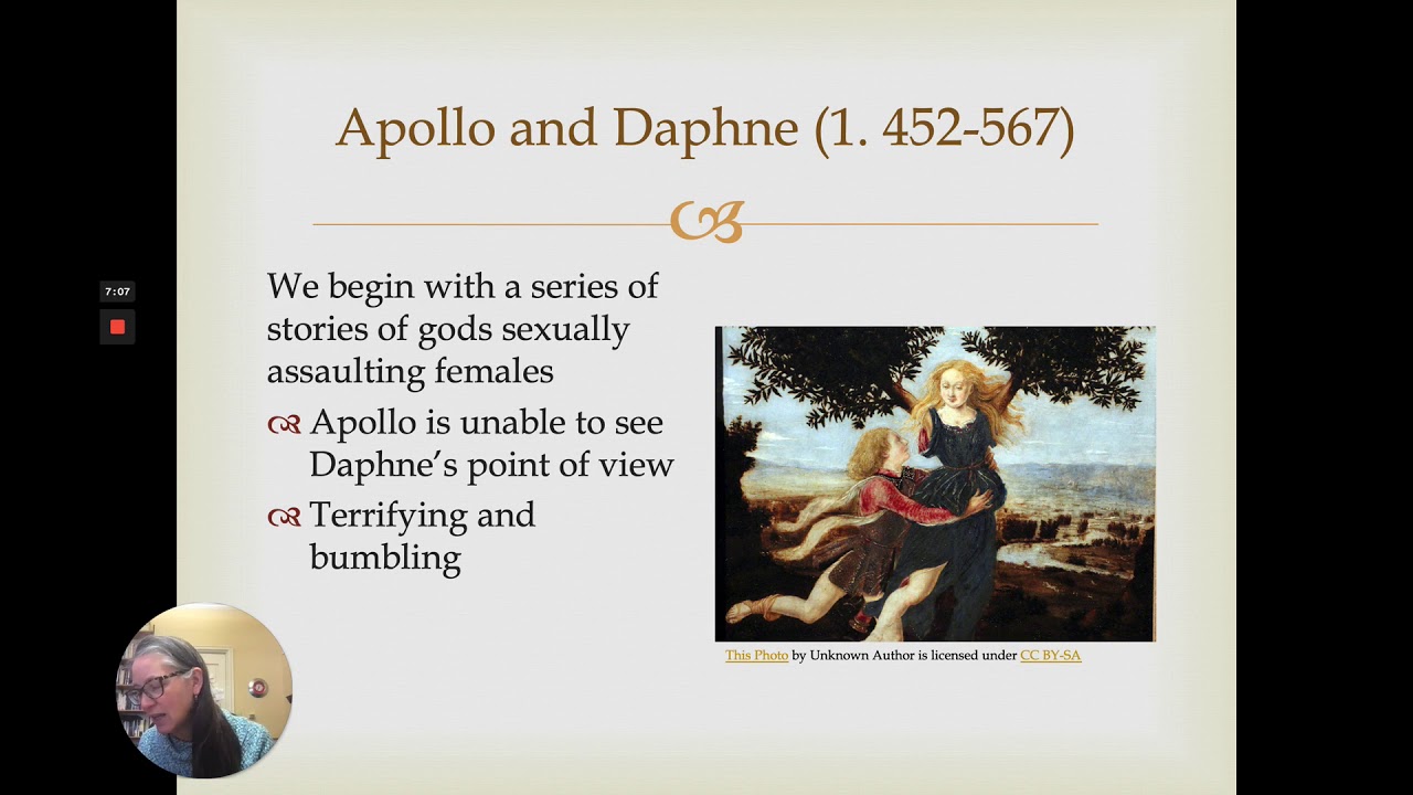 Lecture 14: Ovid's Metamorphoses 1-4