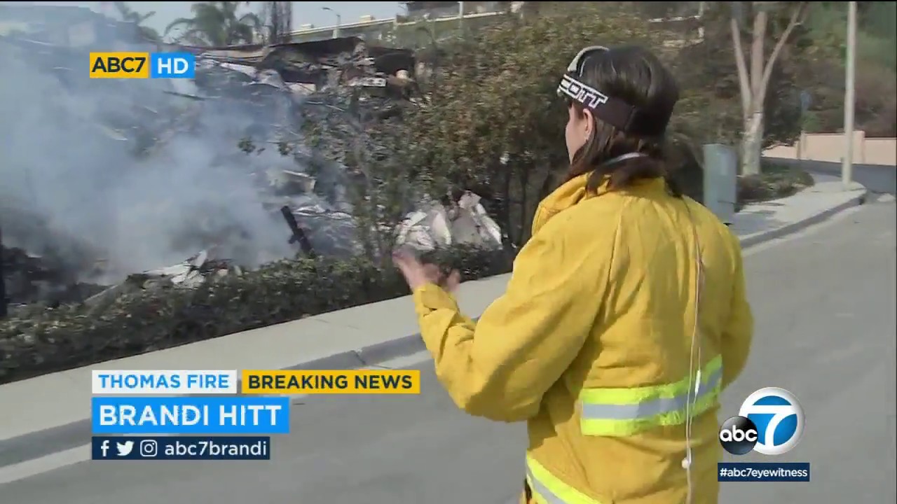 Ventura apartments consumed by Thomas Fire | ABC7