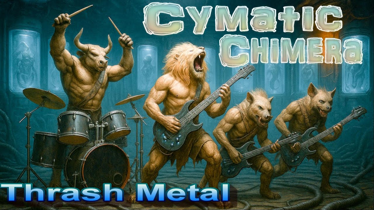 🔥🧬 FERAL FREQUENCY | 1 Hour Thrash Metal Instrumental