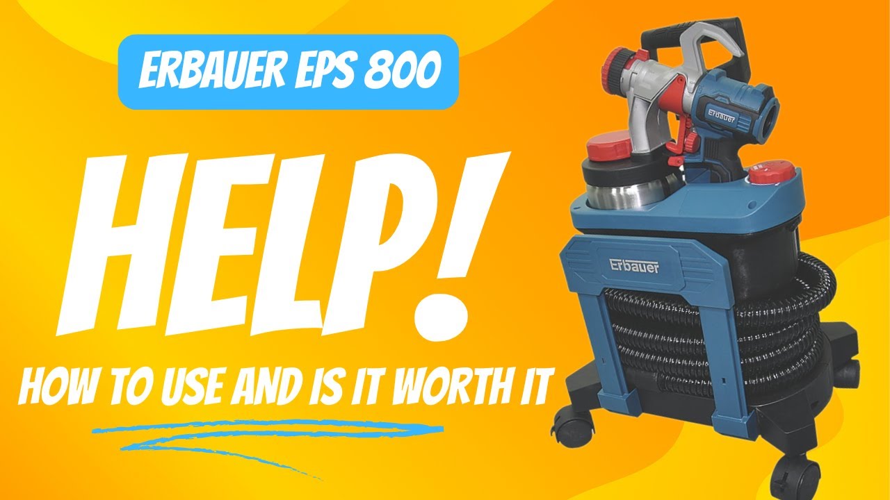 Erbauer eps800 paint sprayer (Screwfix) #diy #painting #spraypaint #handyman #painter