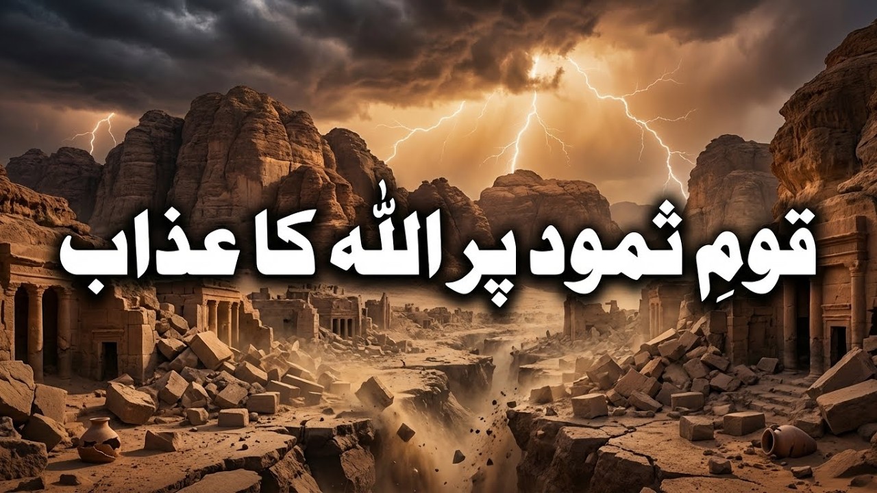 Allah Ne Qaum-e-Samood Ko Kyun Halaak Kiya? | قومِ ثمود کی تباہی کی اصل وجہ | Quran Stories