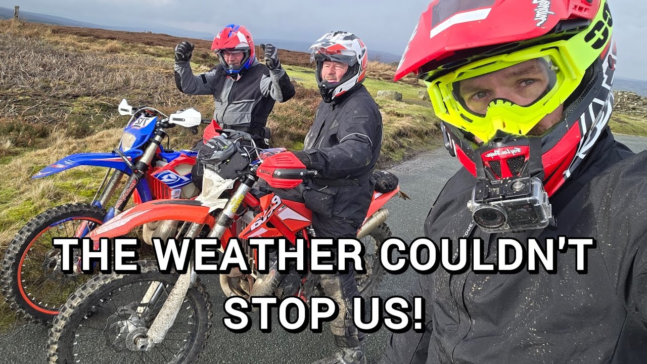 AGAINST THE ODDS WE STILL GOT TO RIDE! BETAS & GREEN LANES IN THE NORTH YORK MOORS!