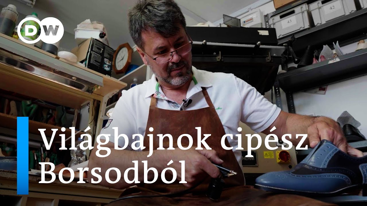 Luxuscipők Borsodból: nemzetközi nagydíjas lett Kovács Attila magyar cipészmester