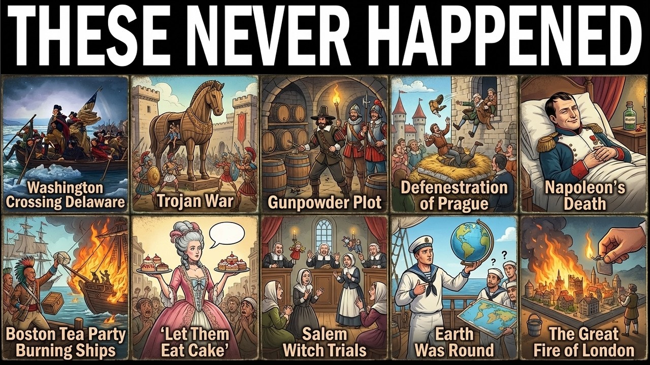 10 Historical Events That Never Actually Happened
