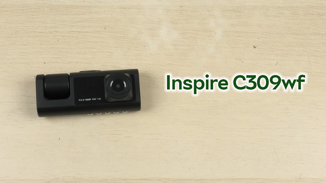 Розпаковка Inspire з трьома камерами + WiFi (С309wf )