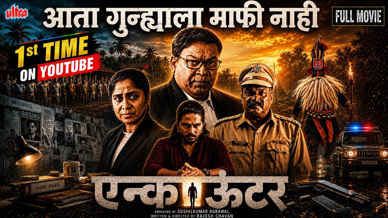 ENCOUNTER (एन्काऊंटर) | New Marathi Suspense Thriller Full Movie 2025 | Kishor Kadam, Devika D