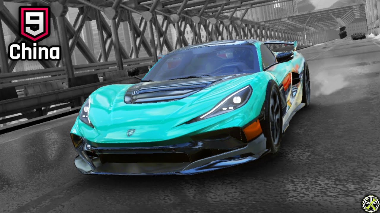 This car is a MONSTER: GOLD Rimac Nevera R Test Drive | Asphalt 9 CN