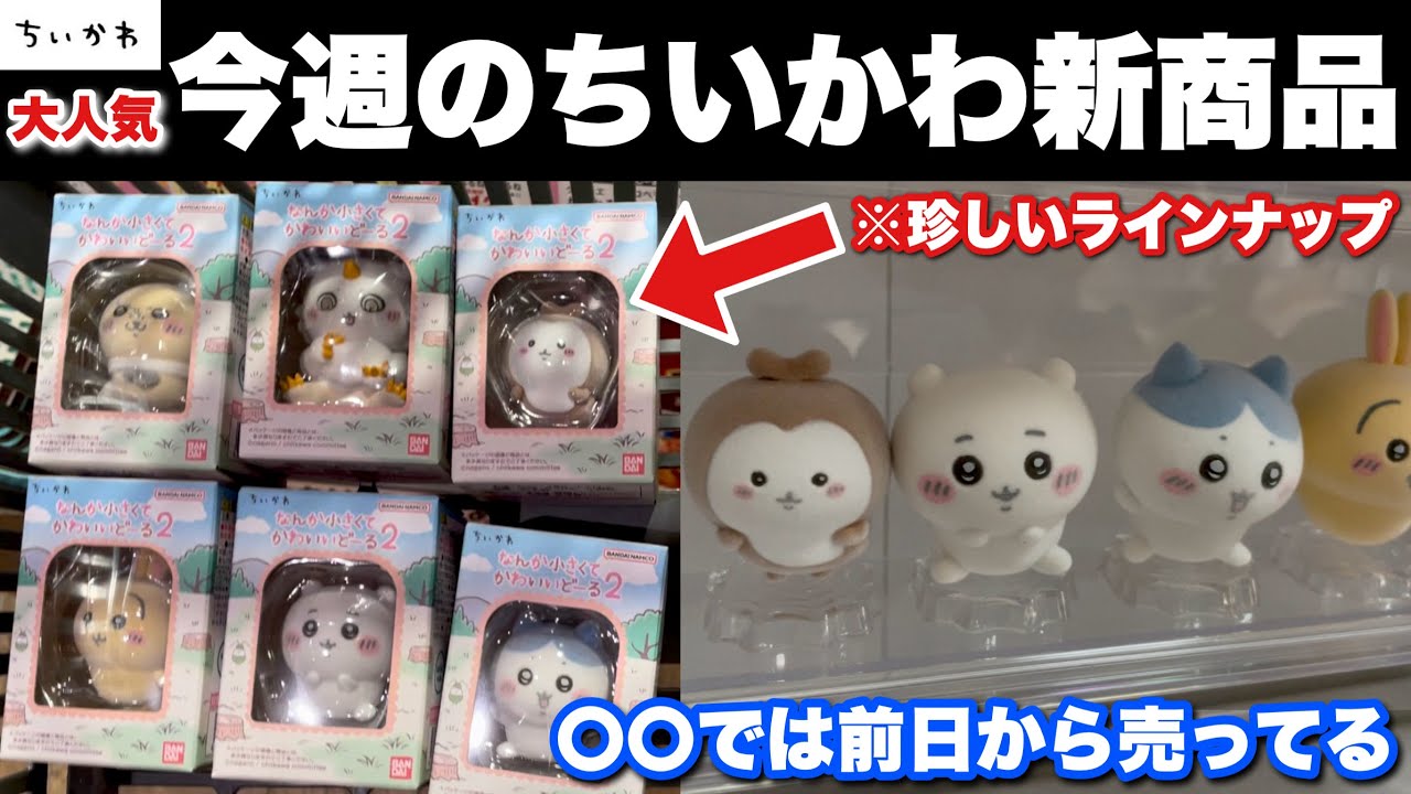 【ちいかわ】どこで売ってる？ちいかわかわいいど〜る2買ってきた！【ちいかわ新商品】【ちいかわかわいいど〜る2】